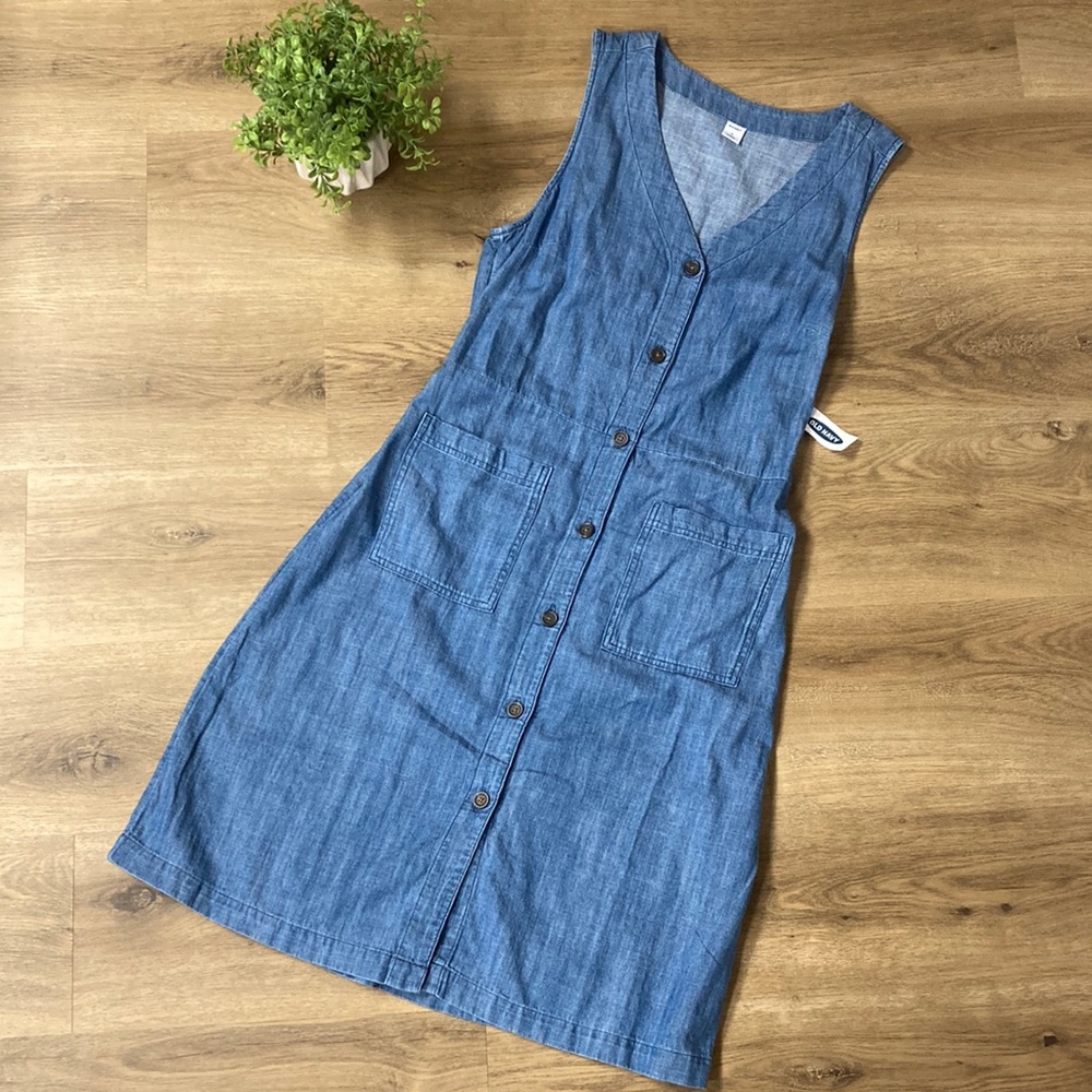 Denim Sleeveless Dress